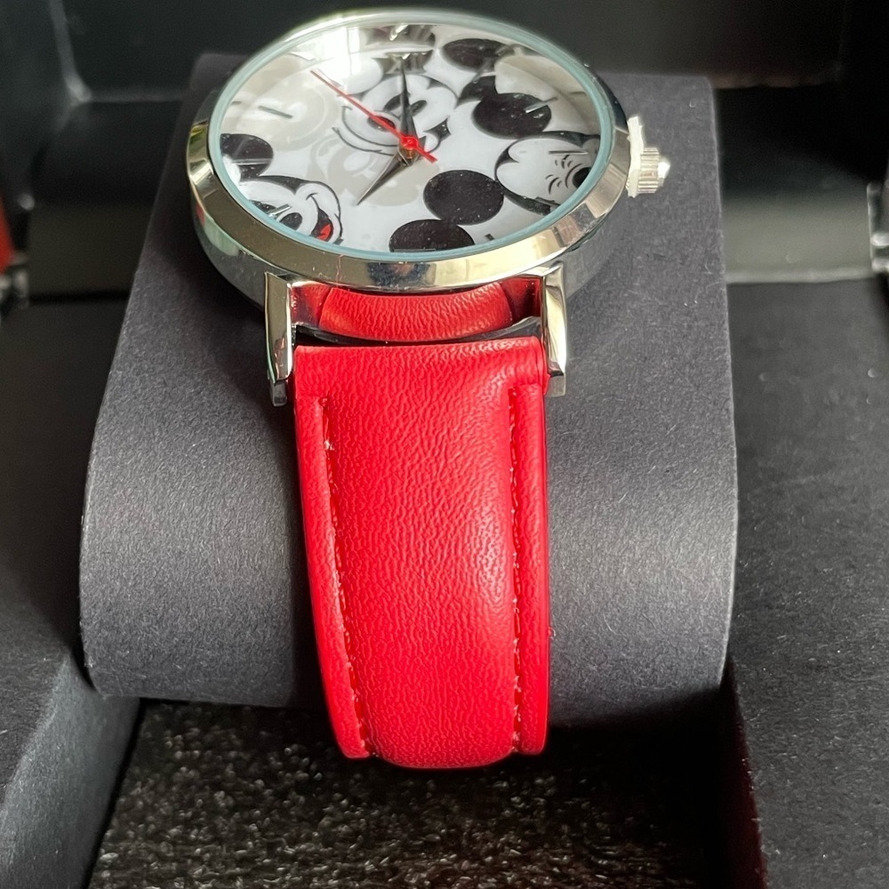 Disney Red and Cream Watch with Silver Accents - Picture 7 of 10